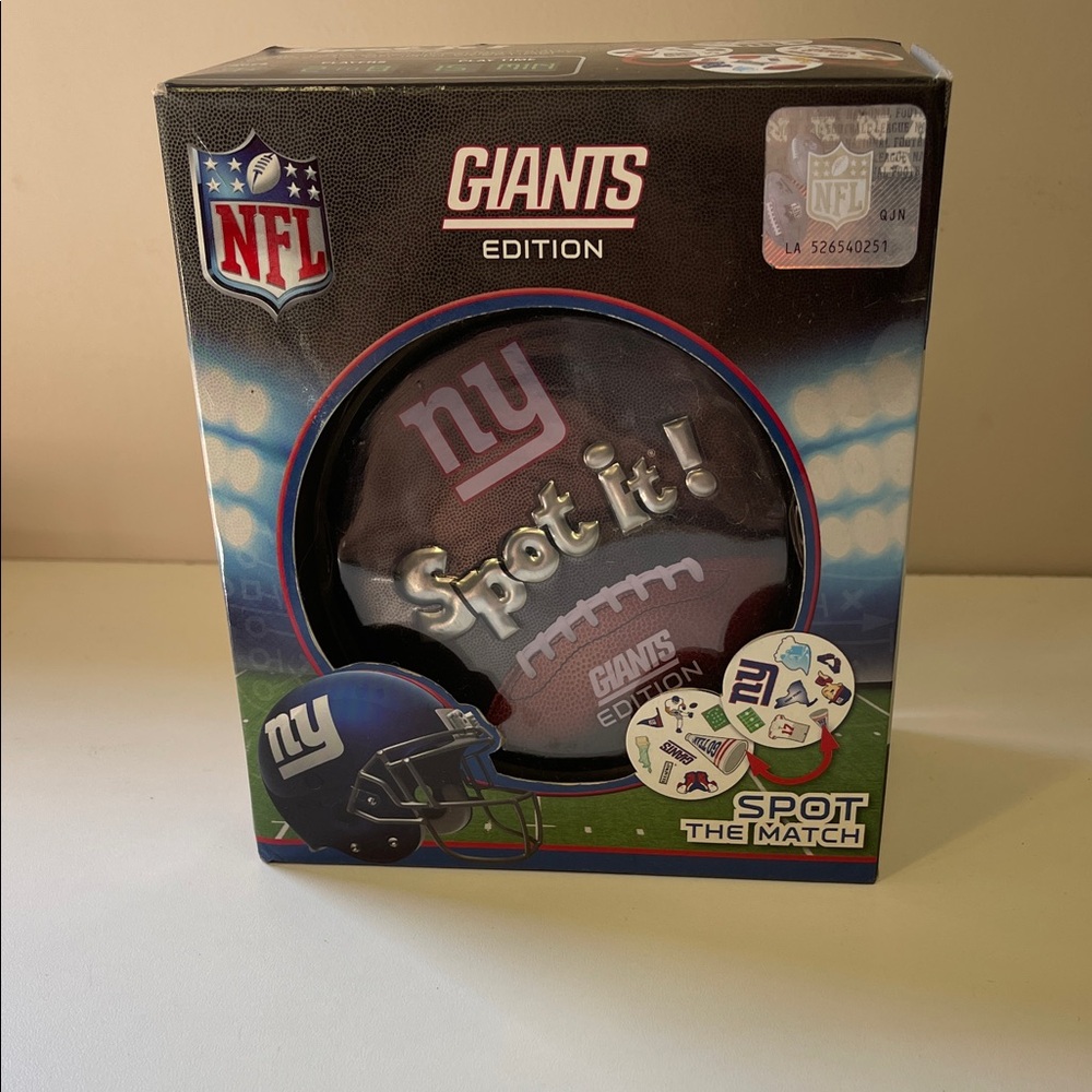 NFL Spot It! New York Giants Edition Brand new